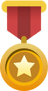 Medal Red